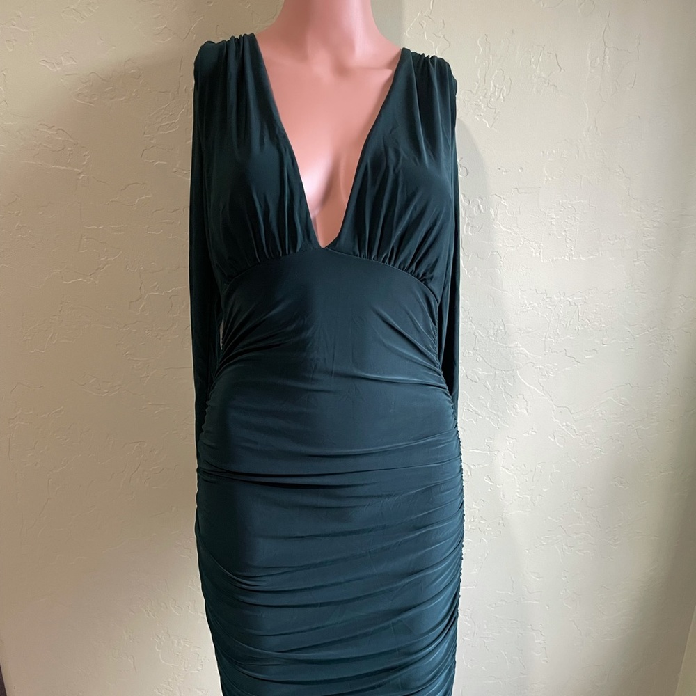 Beautiful dress stretch green Size M